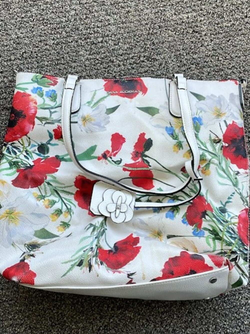 Dana Buchman Floral Tote Bag